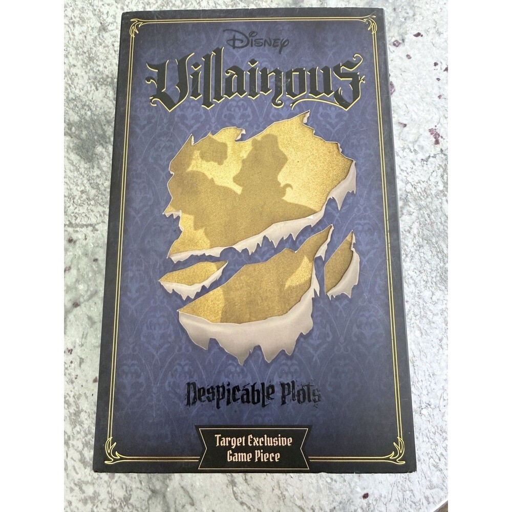 DISNEY VILLAINOUS DESPICABLE PLOTS TARGET SPECIAL EDITION DISCONTINUED RARE